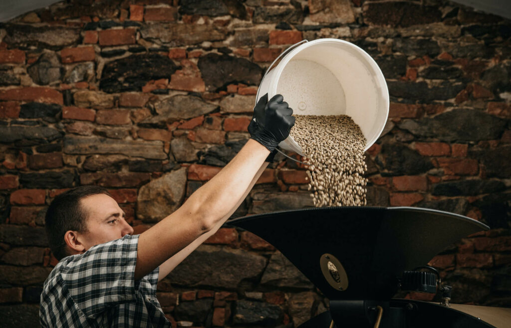 Jan Kotrch pražírna kávy HOPE Roastery