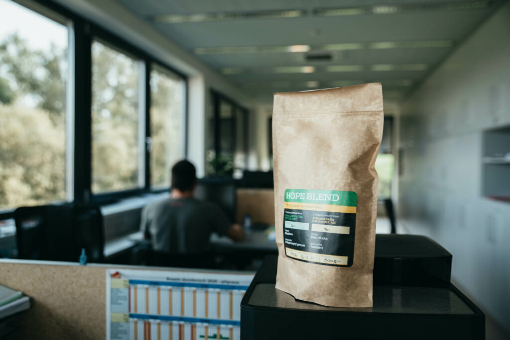 káva do kanceláře pražírna kávy HOPE Roastery